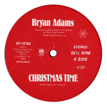 Bryan Adams : Christmas Time (12")