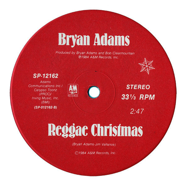 Bryan Adams : Christmas Time (12")