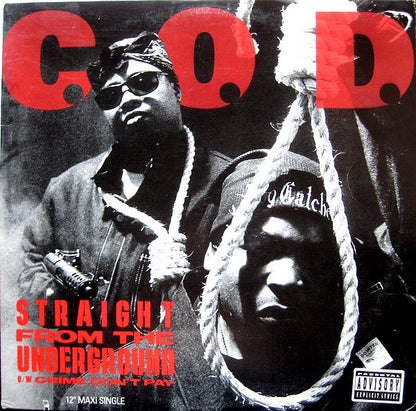 C.O.D. (4) : Straight From The Underground / Crime Don't Pay (12", Maxi)
