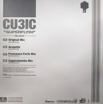 Calderone* + Chus & Ceballos = Cubic : Superflyin (12")