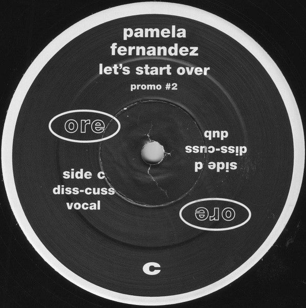 Pamela Fernandez : Let's Start Over (2x12", Promo)