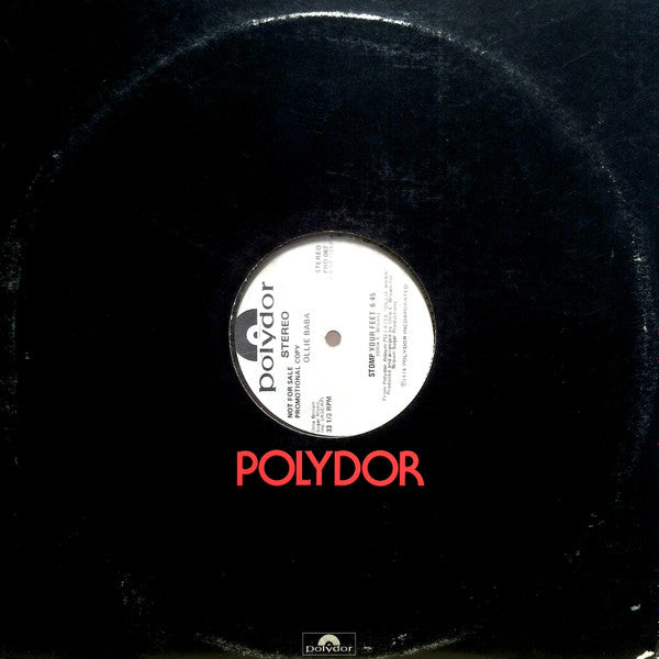 Ollie Baba : Stomp Your Feet (12", Promo)