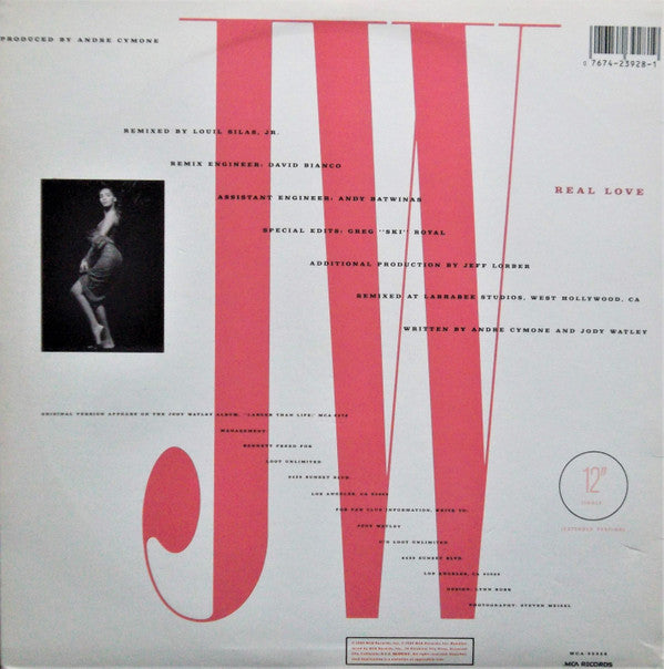 Jody Watley : Real Love (12", Single)