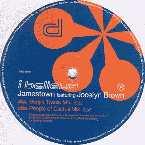 Jamestown : I Believe (2x12")