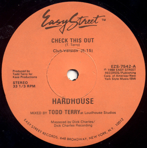 Hardhouse : Check This Out (12")
