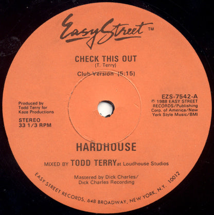 Hardhouse : Check This Out (12")