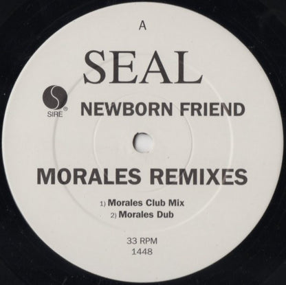 Seal : Newborn Friend (Morales Remixes) (12", Promo)