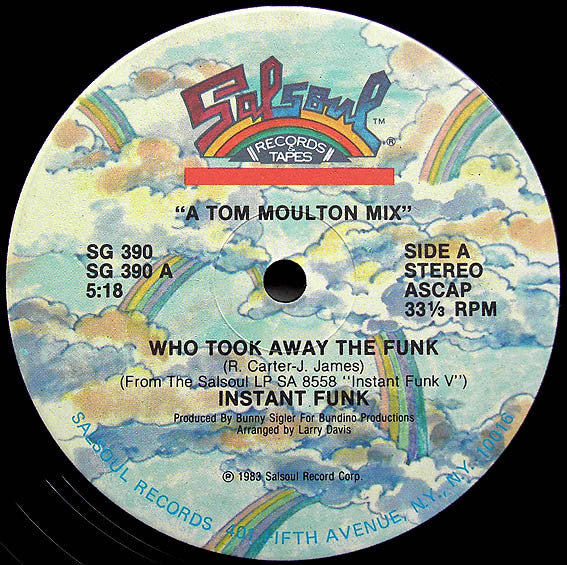 Instant Funk : Who Took Away The Funk (12")
