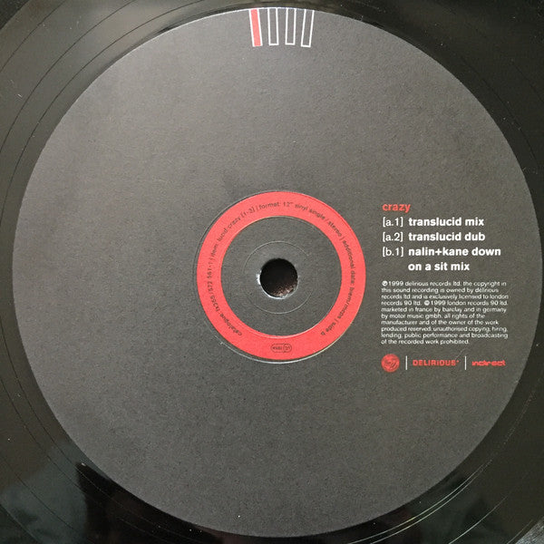 Lucid (45) : Crazy (12", Single)