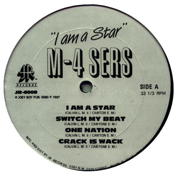 M-4 Sers* : I Am A Star (LP, Album)