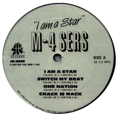 M-4 Sers* : I Am A Star (LP, Album)