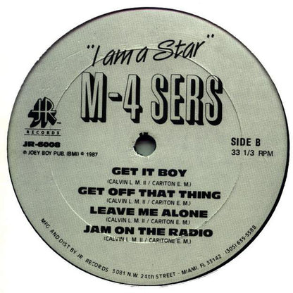 M-4 Sers* : I Am A Star (LP, Album)