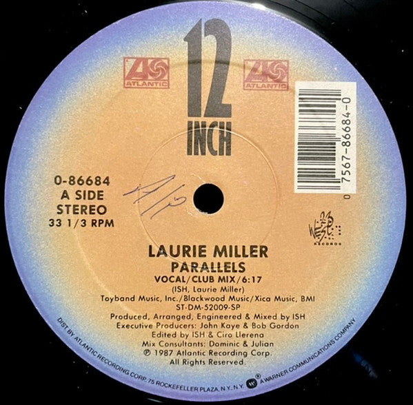 Laurie Miller : Parallels (12")