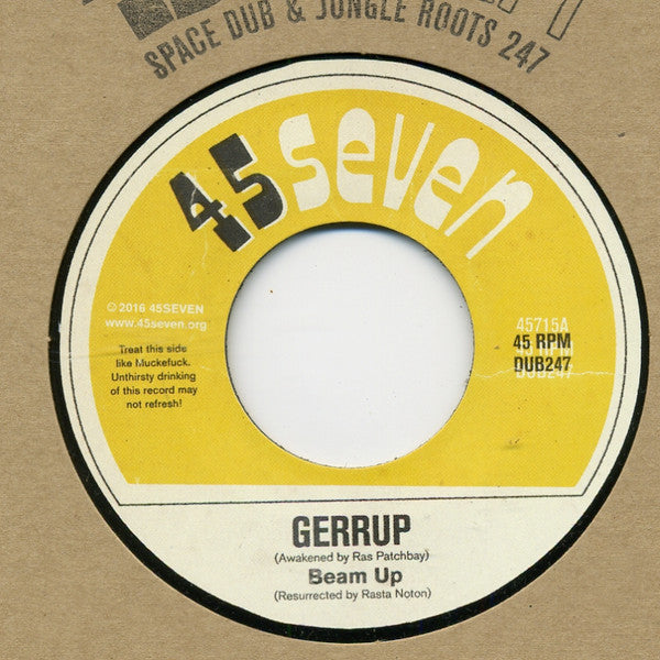 Beam Up : Gerrup / Vibin (7", Ltd)