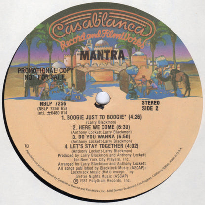 Mantra (4) : Mantra (LP, Album, Promo, 18)