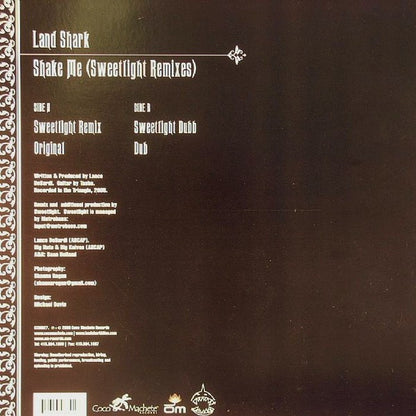 Land Shark : Shake Me (Sweetlight Remixes) (12")