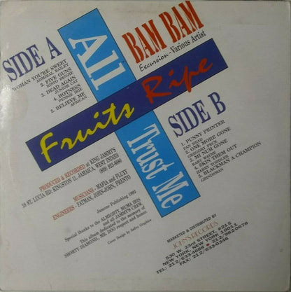 Various : All Fruits Ripe Trust Me (LP, Comp)