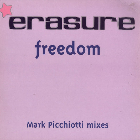 Erasure : Freedom (Mark Picchiotti Mixes) (12", Single, Ltd)