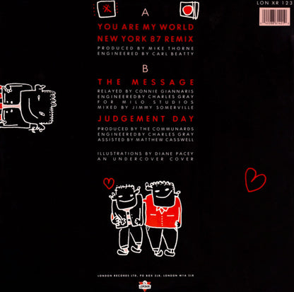 The Communards : You Are My World (New York 87 Remix) (12", Single)