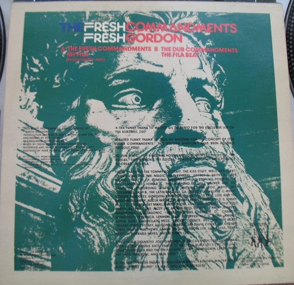 Fresh Gordon : The Fresh Commandments / My Fila (12")