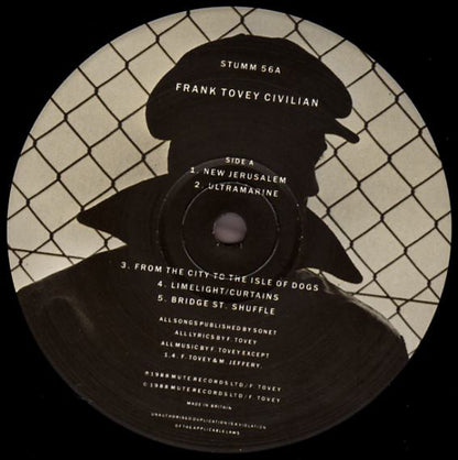 Frank Tovey : Civilian (LP, Album)