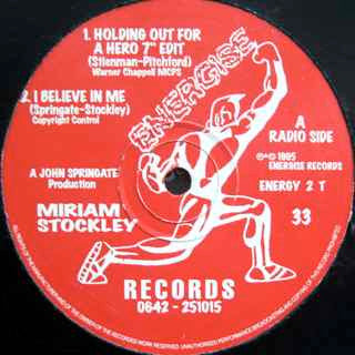 Miriam Stockley : Holding Out For A Hero (12")