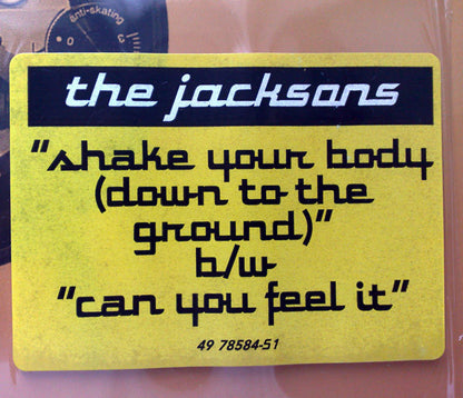 The Jacksons : Shake Your Body (Down To The Ground) / Can You Feel It (12", RE)