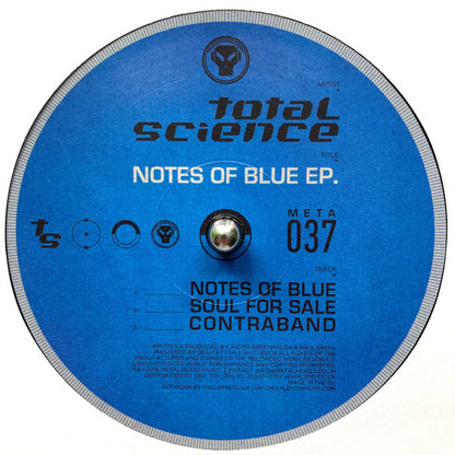 Total Science : Notes Of Blue EP (12", EP)