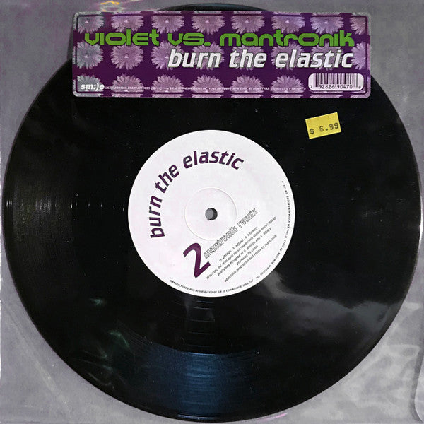 Violet vs. Mantronik* : Burn The Elastic (10")