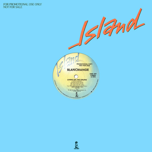 Blancmange : Living On The Ceiling / Feel Me (12", Single, Promo)