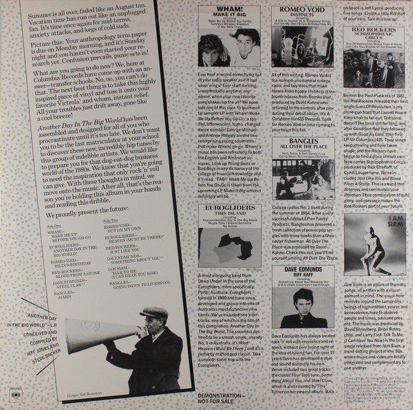 Various : Another Day In The Big World! (LP, Comp, Promo)