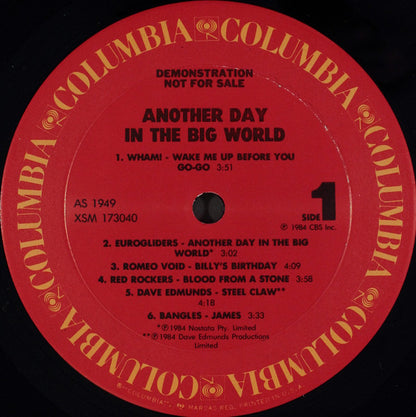 Various : Another Day In The Big World! (LP, Comp, Promo)
