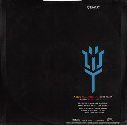 Alison Moyet : All Cried Out (The Remix) (12", Single)
