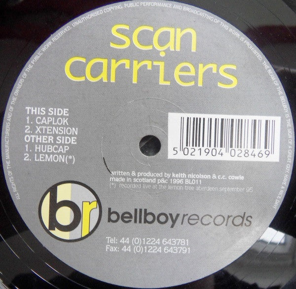 Scan Carriers : Caplok (12")