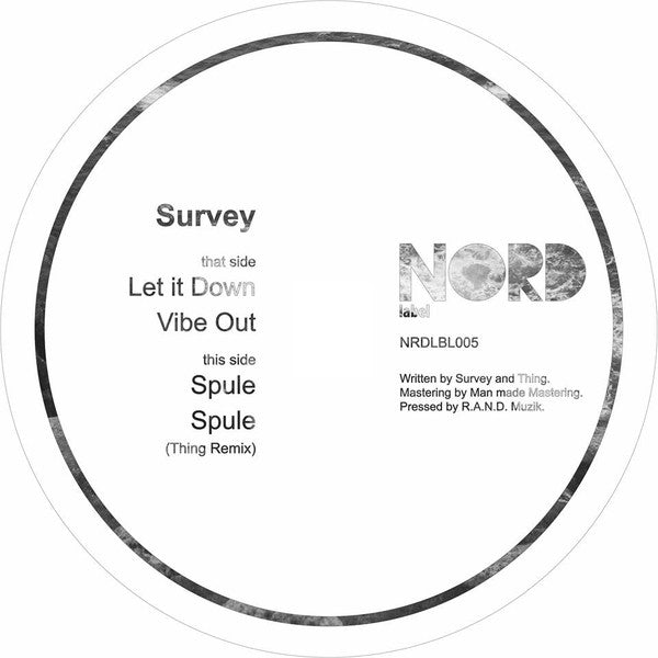 Survey : Taiga (12", EP, Ltd, Num)
