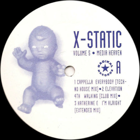 Various : X-Static Volume 5 - Media Heaven (2x12", Comp)
