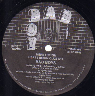 Bad Boys : Outstanding / Here I Reign (12")