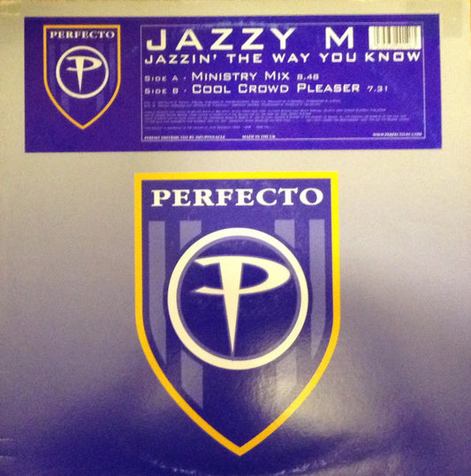 Jazzy M : Jazzin' The Way You Know (12")