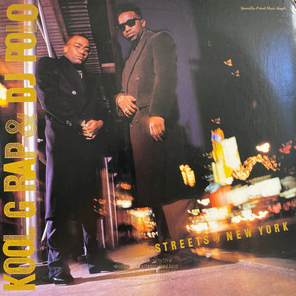 Kool G Rap & DJ Polo* : Streets Of New York (12", Maxi)