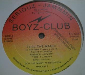 Boyz-Club : Feel The Magic (12")