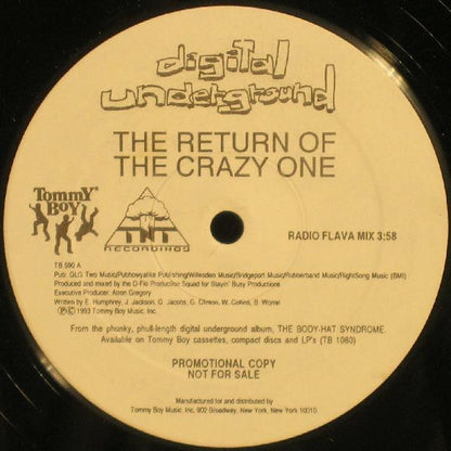 Digital Underground : The Return Of The Crazy One (12", Promo)