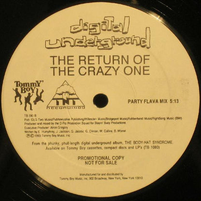 Digital Underground : The Return Of The Crazy One (12", Promo)