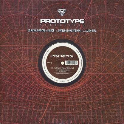 Ed Rush, Optical & Fierce : Cutslo (Lokuste Mix) / Alien Girl (12")