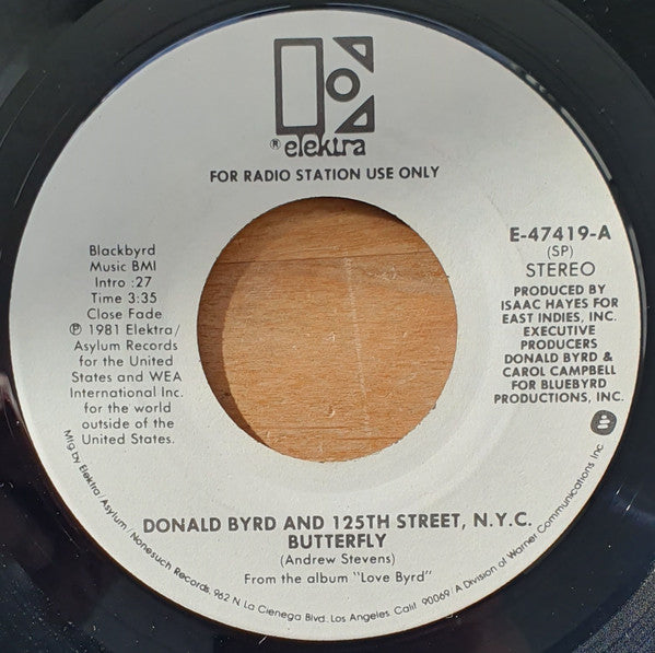 Donald Byrd And 125th Street, N.Y.C.* : Butterfly (7", Promo)