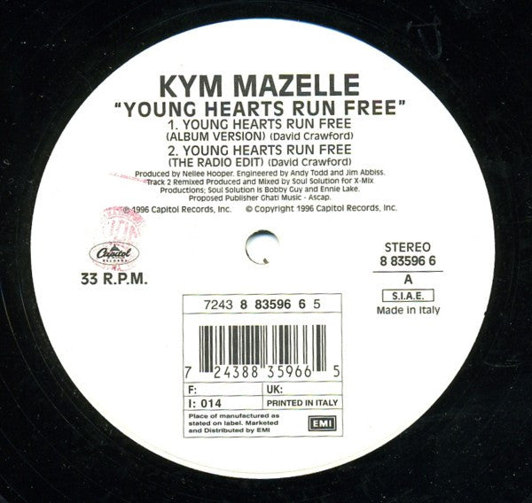 Kym Mazelle : Young Hearts Run Free (12")