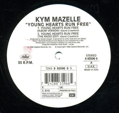 Kym Mazelle : Young Hearts Run Free (12")