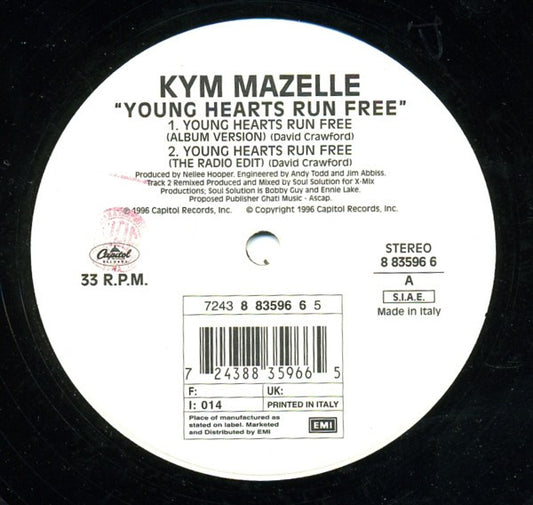 Kym Mazelle : Young Hearts Run Free (12")