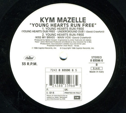 Kym Mazelle : Young Hearts Run Free (12")