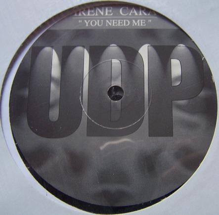 Irene Cara : You Need Me (Ti Sento) (2x12", Promo)