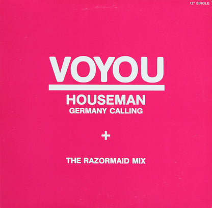 Voyou : Houseman / Germany Calling (12", Single)